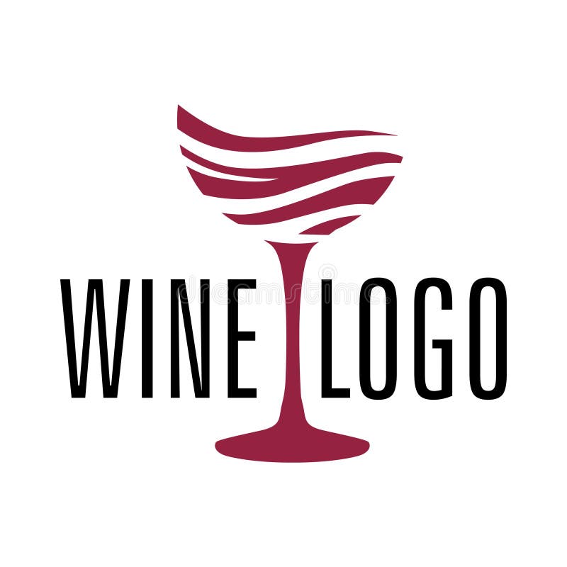 Red wine splash, logo icon. Juice splash logo vectors