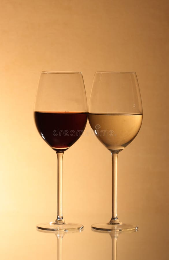 Red Wine And White Wine