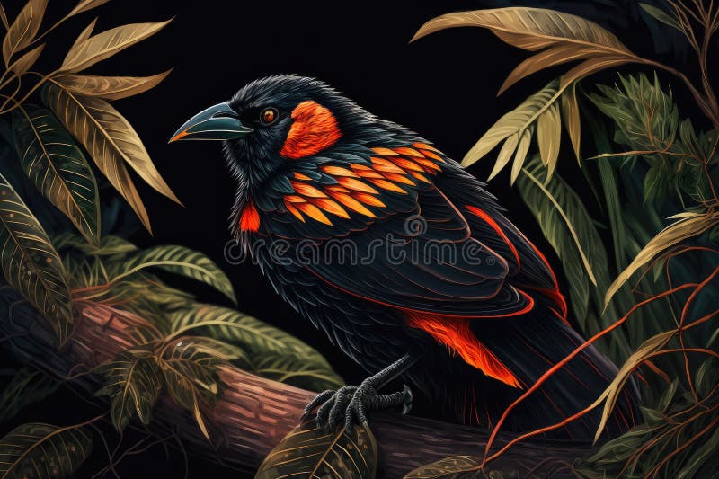 110 Red Winged Blackbird Calling Male Bird In Spring Agelaius Phoeniceus  Stock Photos Pictures  RoyaltyFree Images  iStock