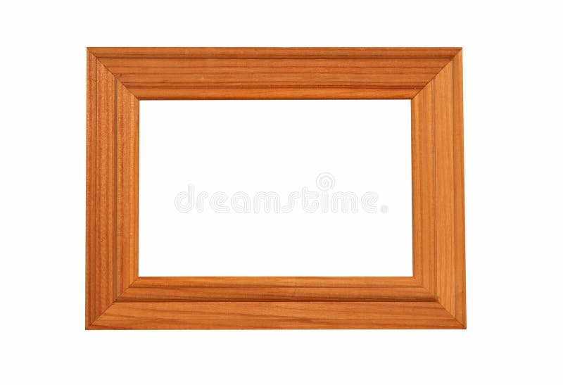 Red Wooden Frame Picture. Image 4646865