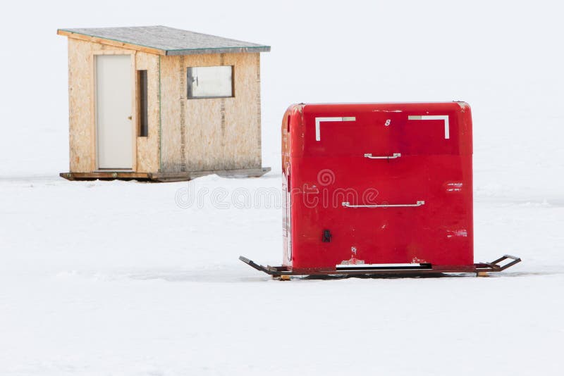 210+ Ice Fishing Hut Stock Photos, Pictures & Royalty-Free Images