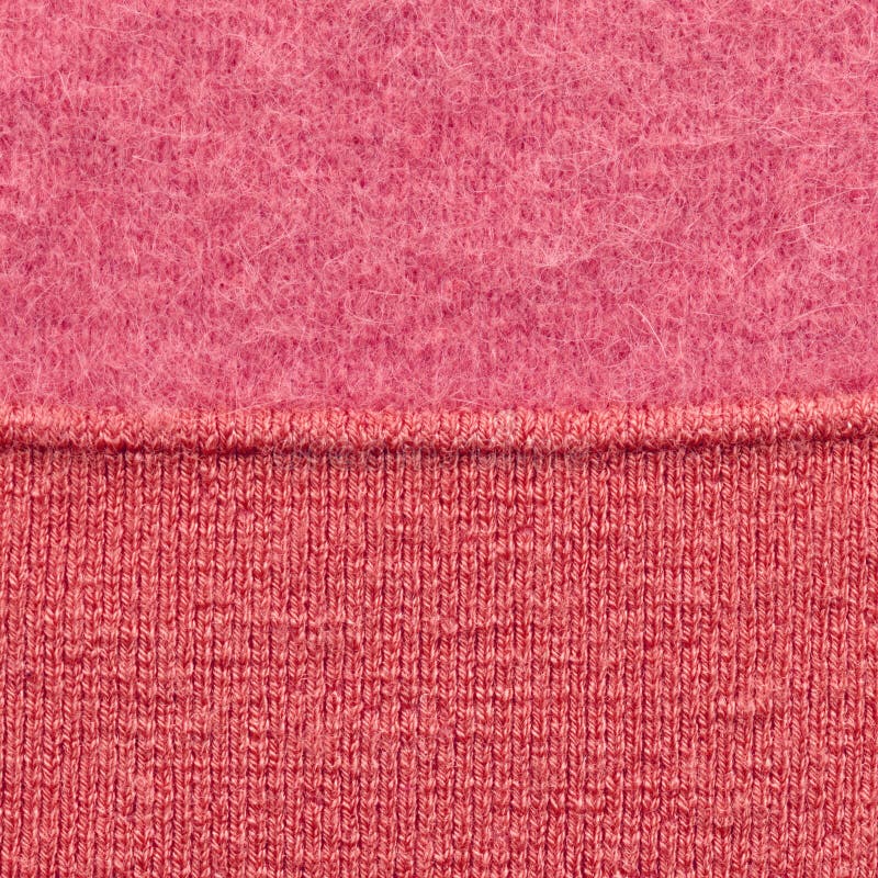 Red wool background