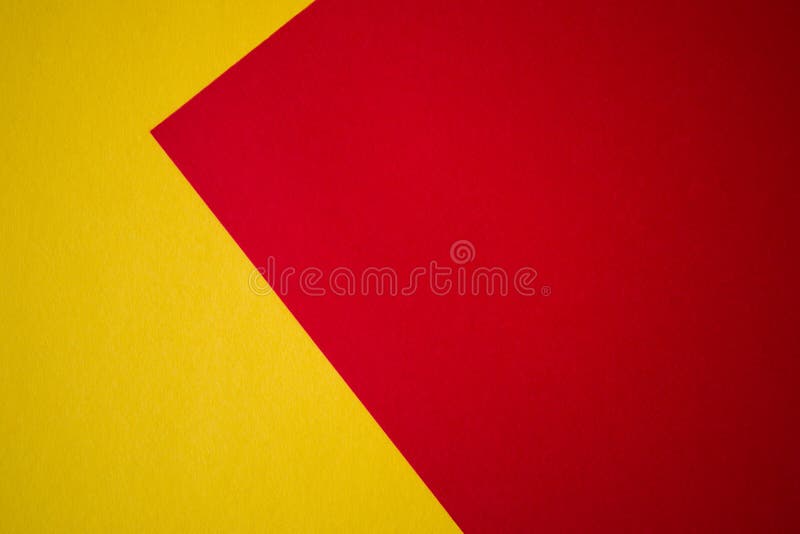Red and Yellow Abstract Colored Paper Background, Template, Greeting