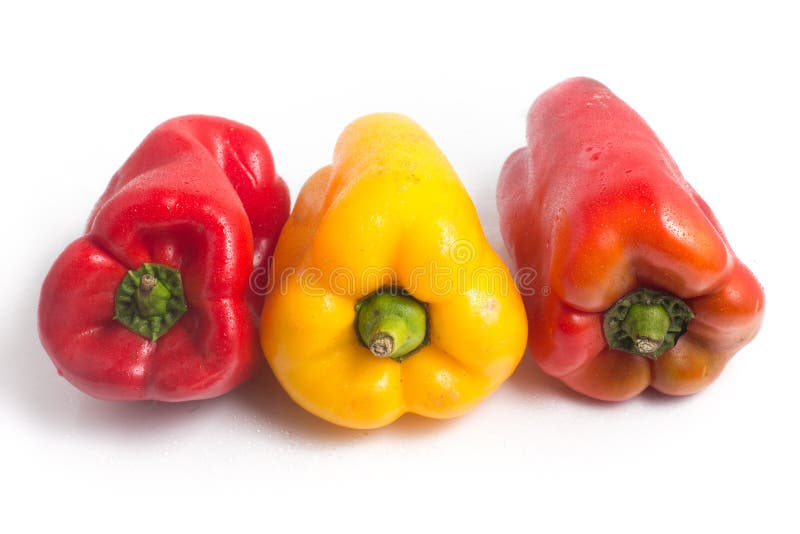 Red and Yellow Bell Pepper