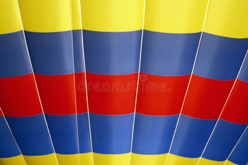 Red, Yellow, Blue Hot Air Balloon