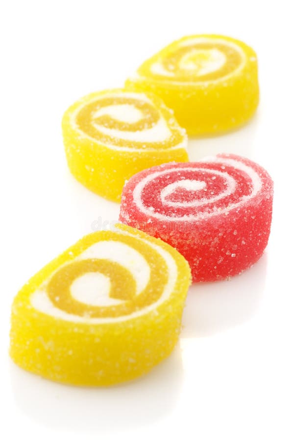 Red and yellow candy stock photo. Image of snack, colorful 16684114
