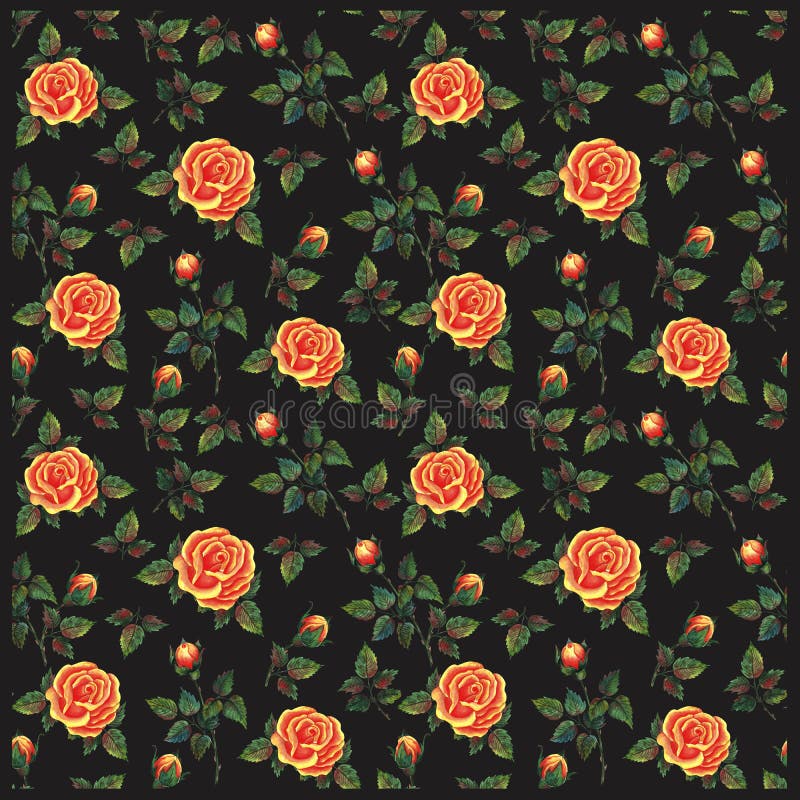 Yellow Roses Border Clip Art Stock Illustrations – 50 Yellow Roses ...