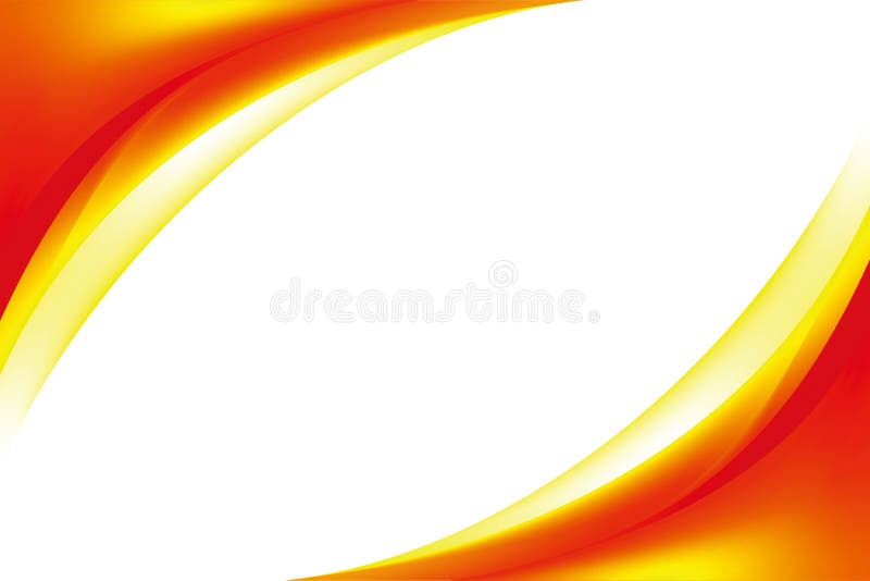 Red Yellow Wavy Background Template Vector Stock Vector - Illustration of  flowing, digital: 188174384