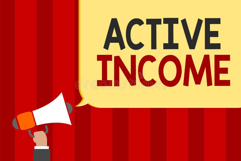 Reddito dell'attivo del testo della scrittura Gli investimenti finanziari di pensioni di stipendi dei diritti d'autore di signifi illustrazione vettoriale Reddito dell'attivo del testo della scrittura Gli investimenti finanziari di pensioni di stipendi dei diritti d'autore di signifi illustrazione vettoriale