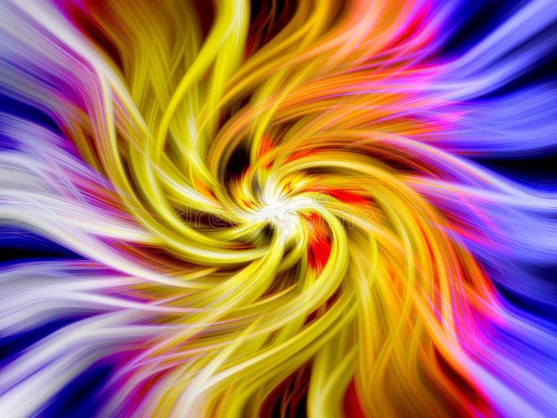 Abstract multi-colored swirl design. Abstract multi-colored swirl design