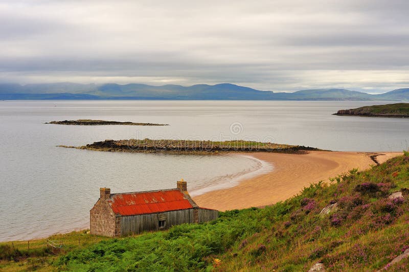 Redpoint salmon fishing station, Scotland