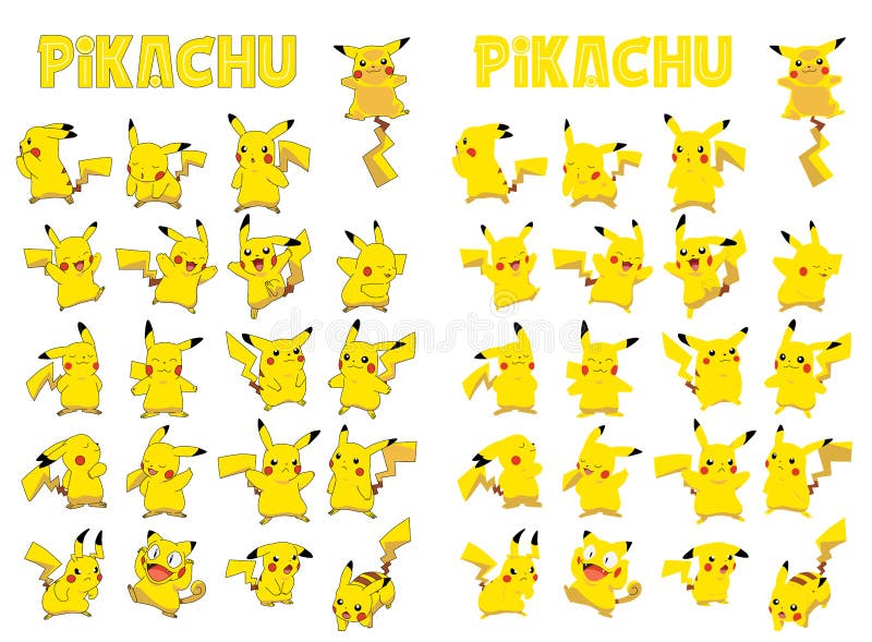 Pikachu Logo PNG Vector (AI) Free Download