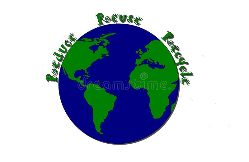 Reduce Reuse Recycle Clipart PNG Images, Reduce Reuse Recycle With Earth,  Reduce Reuse Recycle, Eco Friendly, Earth PNG Image For Free Download