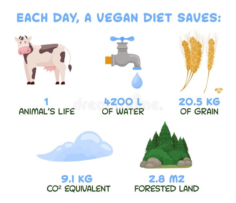 Reducetarian, Flexitarian Infographics. Save the Planet Horizontal Poster  Stock Vector - Illustration of trendy, vegan: 238788375