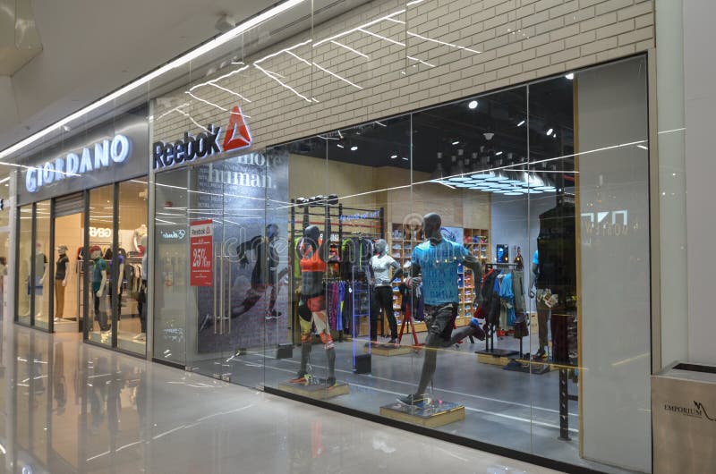 Reebok Shop in Emporium Mall, Lahore Pakistan on 6th May 2017 Editorial Photo - of retail, emporium: 92433436