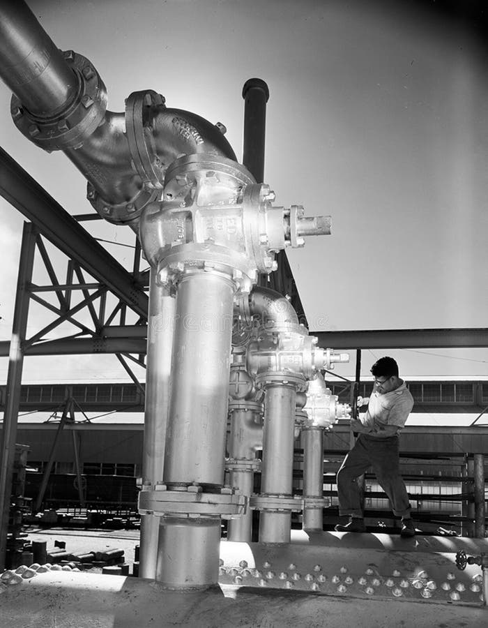 Reed Roller Bit Co. At Shell Oil Co. Refinery, Deer Park, Texas Picture