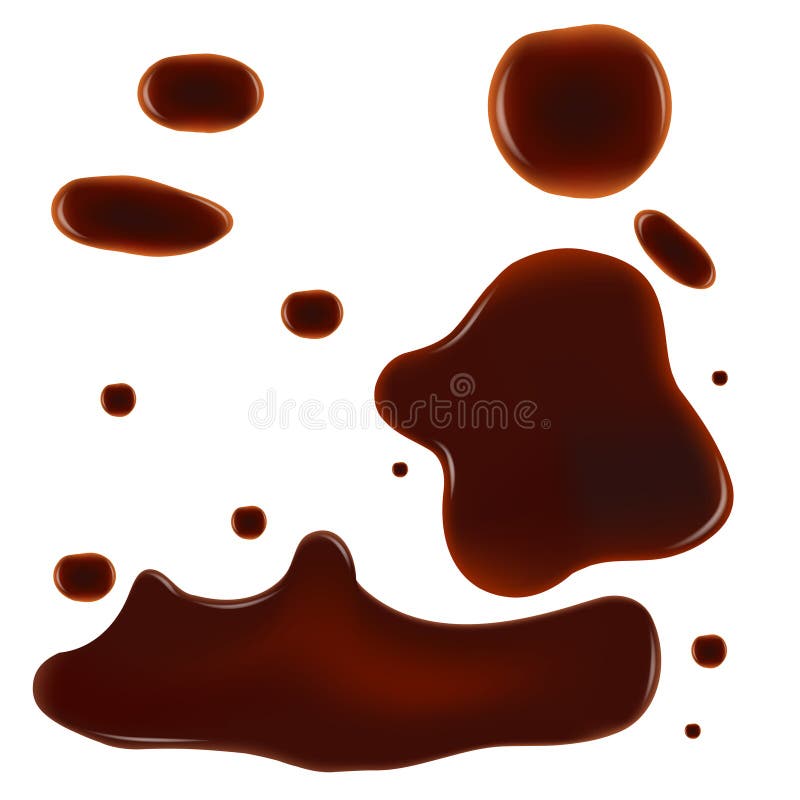 Reeks chocoladedalingen en bouten op witte achtergrond Vector illustratie vector illustratie Reeks chocoladedalingen en bouten op witte achtergrond Vector illustratie vector illustratie