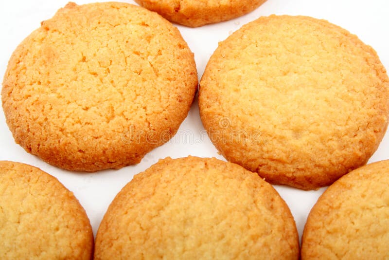 Reeks koekjes stock afbeeldingen Reeks koekjes stock afbeeldingen