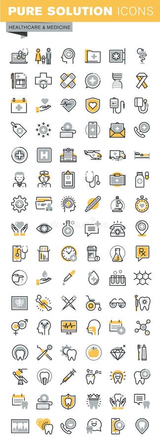 Reeks moderne vector dunne van de lijngezondheidszorg en geneeskunde pictogrammen royalty-vrije illustratie Reeks moderne vector dunne van de lijngezondheidszorg en geneeskunde pictogrammen royalty-vrije illustratie