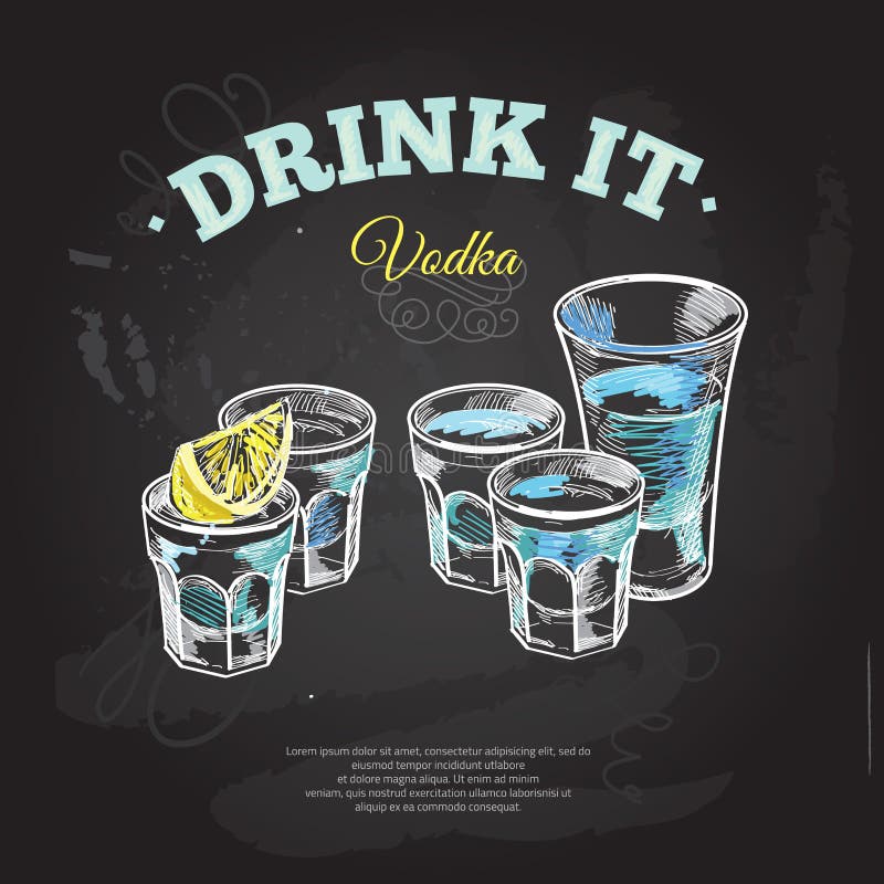 Reeks van gouden die tequila met kalkvruchten wordt geschoten vector illustratie Reeks van gouden die tequila met kalkvruchten wordt geschoten vector illustratie