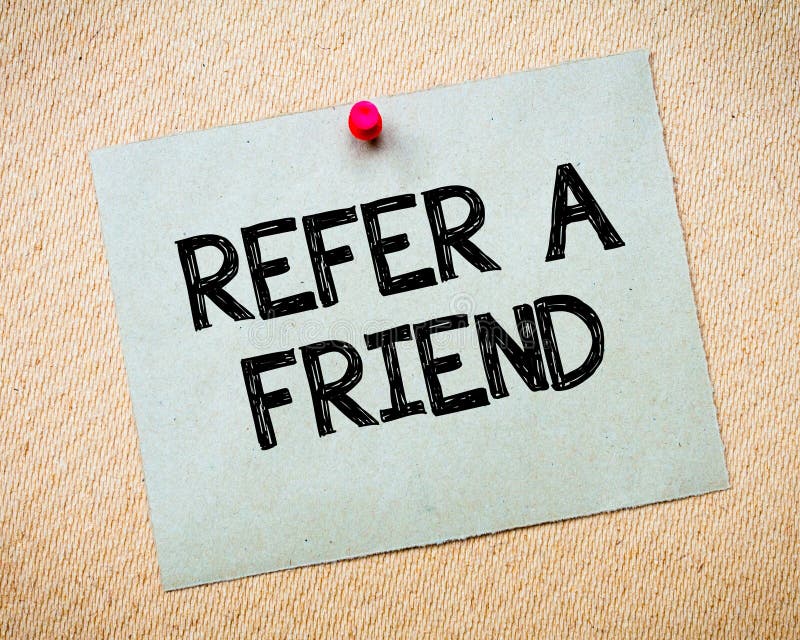 Refer a Friend Message