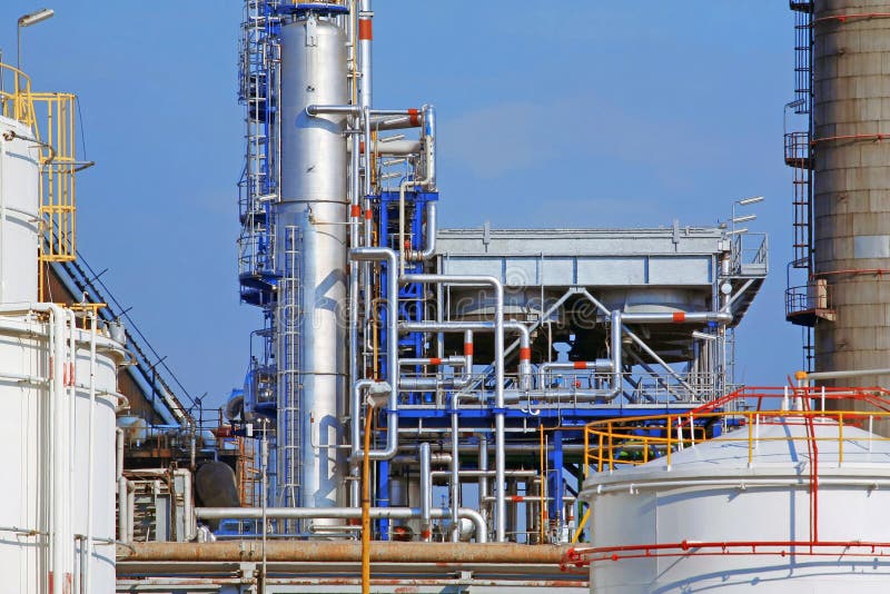 Refinaria foto de stock royalty free Refinaria foto de stock royalty free