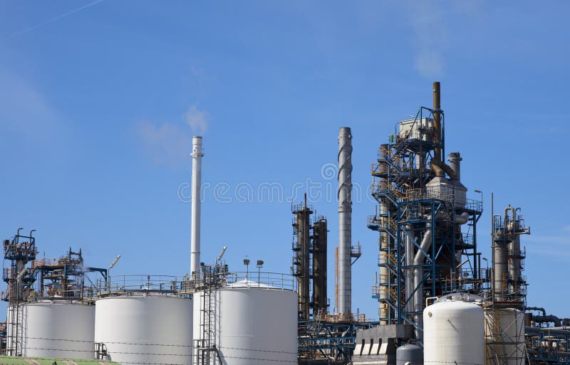 Refinery royalty free stock photography
