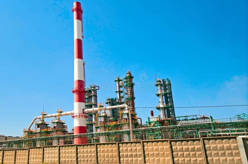 Refinery stock image. Image of works, refining, environment 23519293