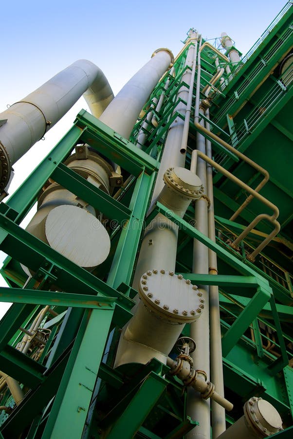 Refinery Detail stock image