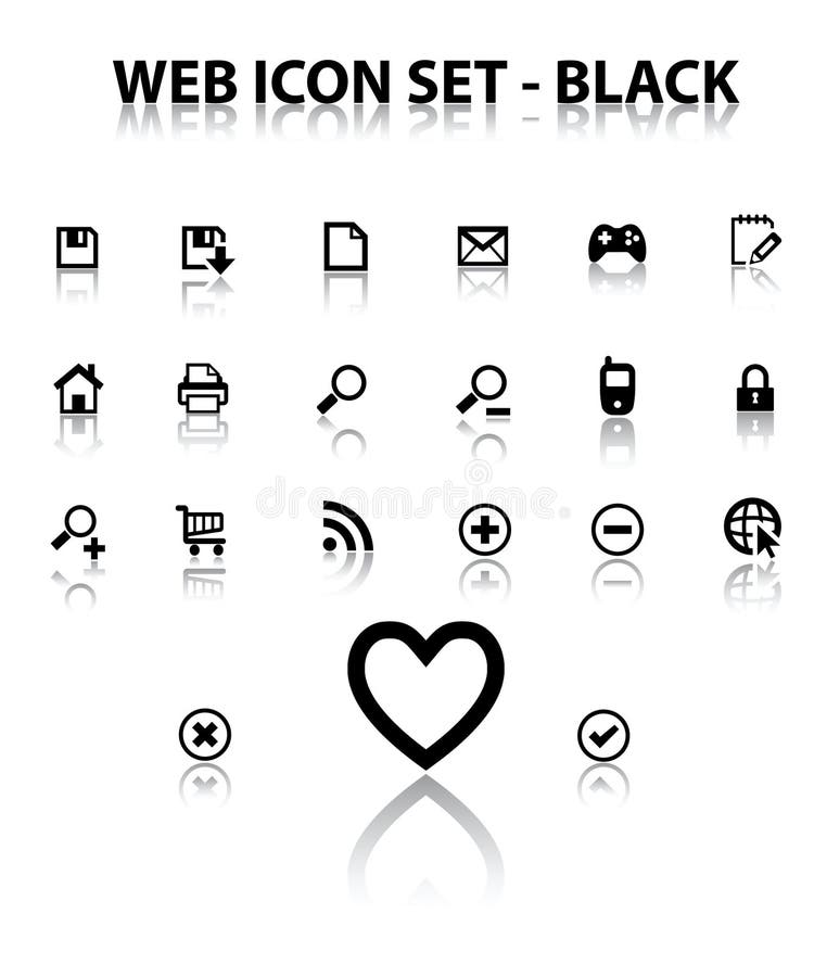 Reflect Web Icon Set