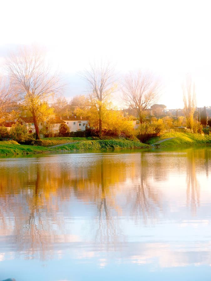 Reflection on the lake