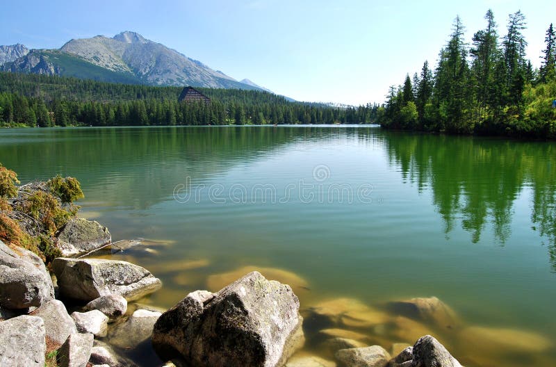 Reflection in Mountain Lake