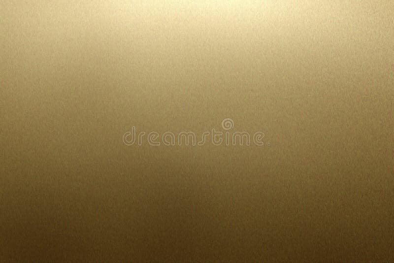 Reflection on rough dark yellow metallic wall surfaces, abstract texture background stock photos