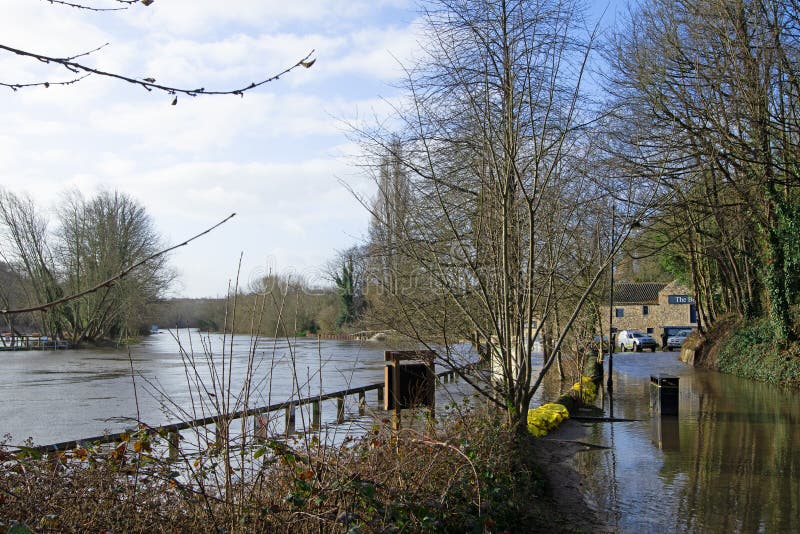 Storm Eunice and Storm Franklin brought very strong winds and rain that caused further significant floods at Sprotbrough Flash, Sprotbrough, Doncaster, South Yorkshire, England, on Monday, 21st February, 2022. Storm Eunice and Storm Franklin brought very strong winds and rain that caused further significant floods at Sprotbrough Flash, Sprotbrough, Doncaster, South Yorkshire, England, on Monday, 21st February, 2022.