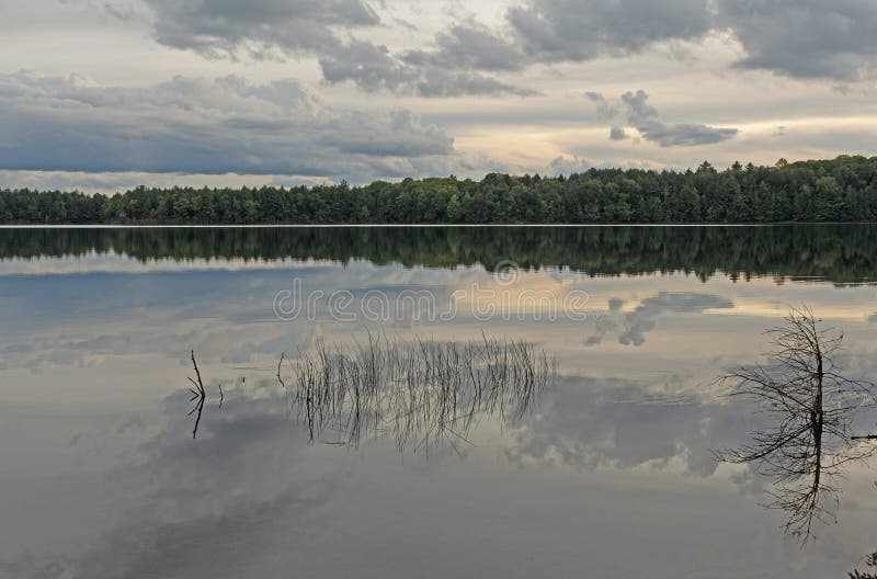 Reflections on Calm Waters in the Twilight