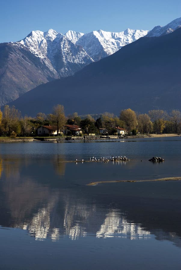 Reflections on Como Lake - Italy