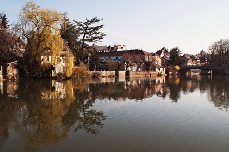 Reflections in the river