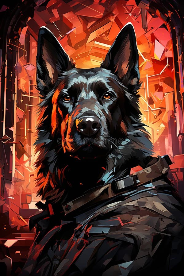 Step into a world of cyberpunk allure with this digital illustration featuring a Belgian Sheepdog. Inspired by the iconic Syd Mead, this artwork boasts neon accents, futuristic elements, and a cool color palette. The Belgian Sheepdog is depicted in a contemplative mood, blending modernity with deep canine introspection. With a stylization level of 1000 and a 2:3 aspect ratio, this piece adds a captivating touch to any cyberpunk-themed collection. Step into a world of cyberpunk allure with this digital illustration featuring a Belgian Sheepdog. Inspired by the iconic Syd Mead, this artwork boasts neon accents, futuristic elements, and a cool color palette. The Belgian Sheepdog is depicted in a contemplative mood, blending modernity with deep canine introspection. With a stylization level of 1000 and a 2:3 aspect ratio, this piece adds a captivating touch to any cyberpunk-themed collection.