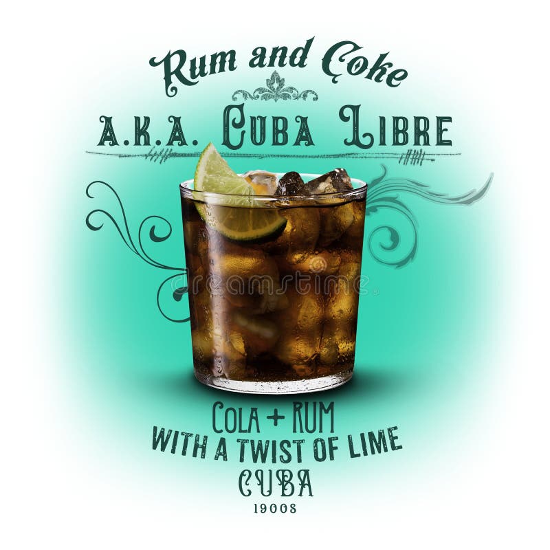 Classic Rum Drinks: How to Make a Cuba Libre (aka Rum and Coke) Cocktail, Cocktails