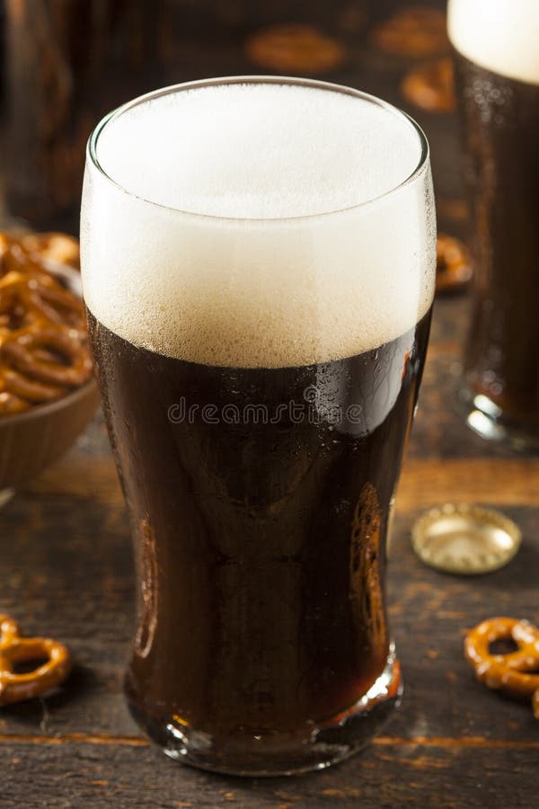Refreshing Dark Stout Beer stock photo. Image of bubble 44852652