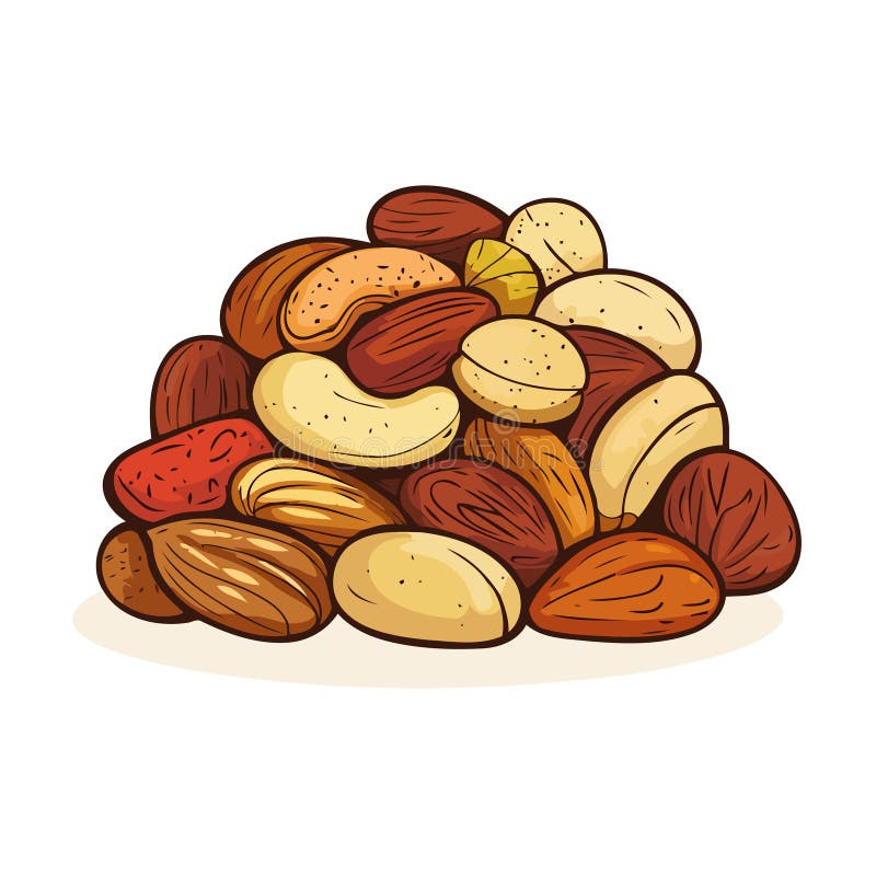 Refreshing Glass of Fruit Smoothie. royalty free illustration