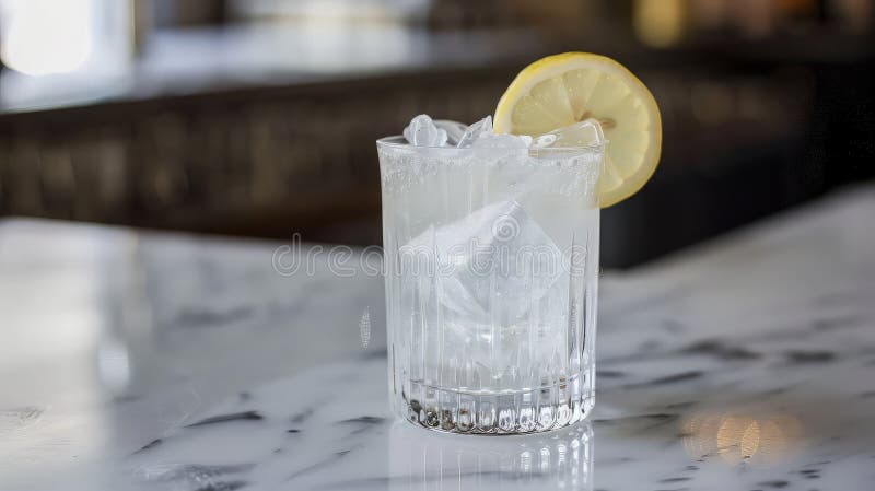 Refreshing Lemon Drink stock photos