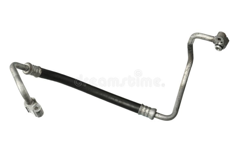 Refrigerant Pressure Hose with Fittings Stock Photo Image of isolated, olden 136801028
