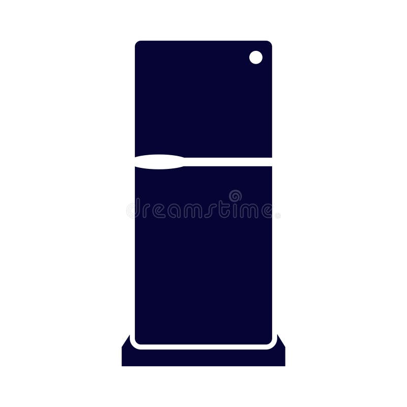 Refrigerator freezer icon vector illustration