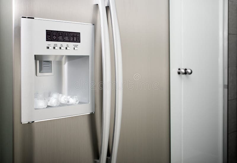 Fresh And Chilled Bottles Of Drinking Water In The Fridge Stock Photo,  Picture and Royalty Free Image. Image 84643878.