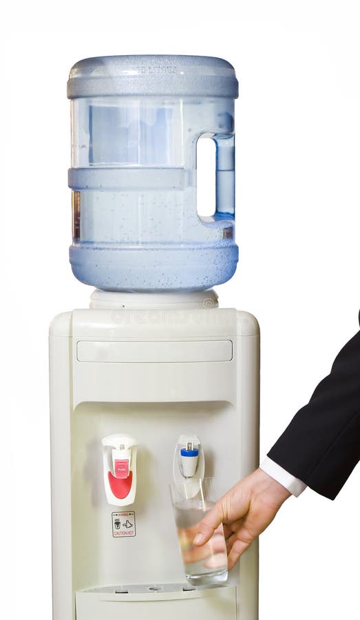 Refroidisseur d'eau de bureau images stock