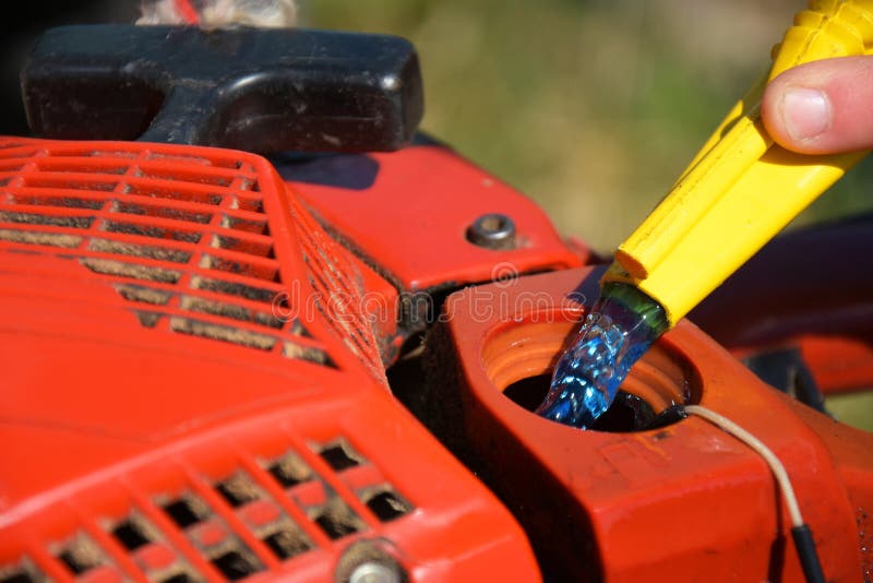 Chainsaw Refueling Stock Photos Free & RoyaltyFree Stock Photos from