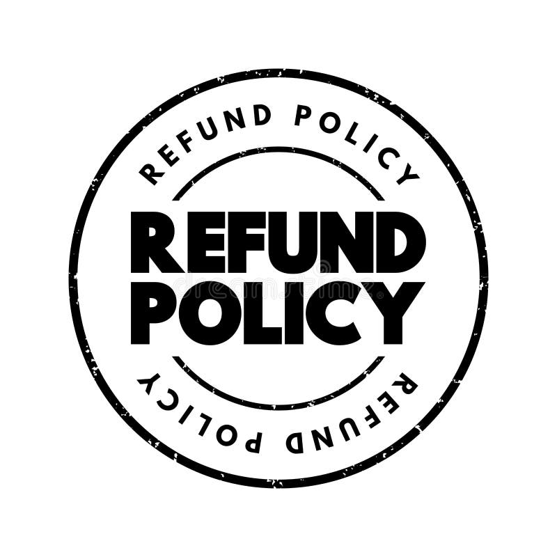 Refund Policy Stock Illustrations 1,083 Refund Policy Stock
