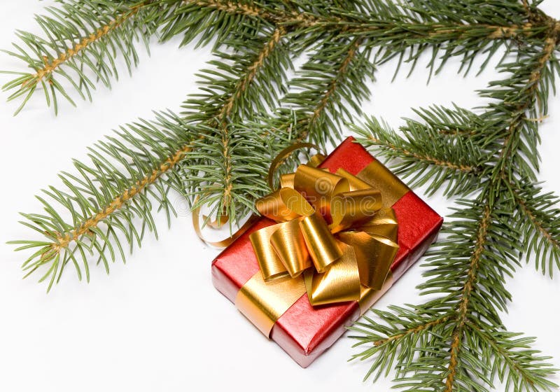 Regalo de la Navidad imagen de archivo libre de regalías Regalo de la Navidad imagen de archivo libre de regalías