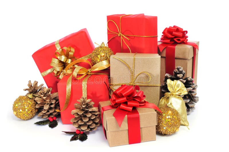 Regalos de la Navidad imagen de archivo libre de regalías Regalos de la Navidad imagen de archivo libre de regalías